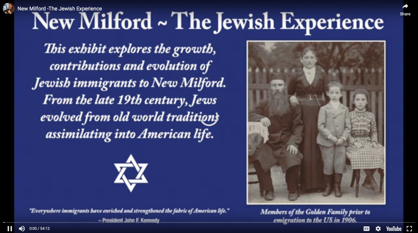 New Milford  -The Jewish Experience